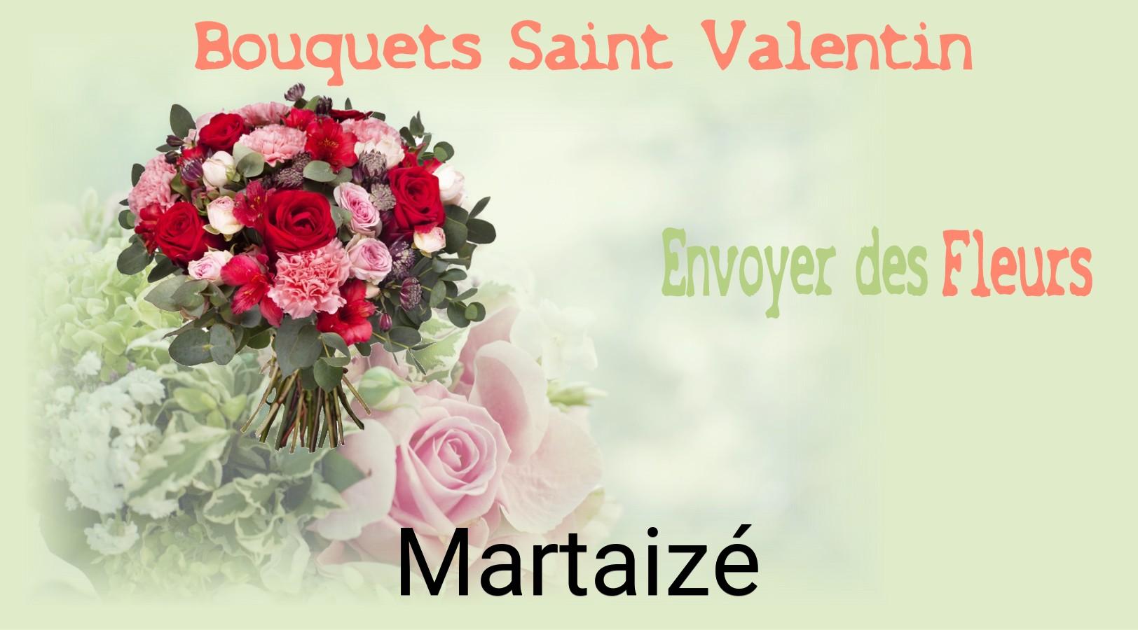 Roses de Saint-Valentin livrées à Martaizé